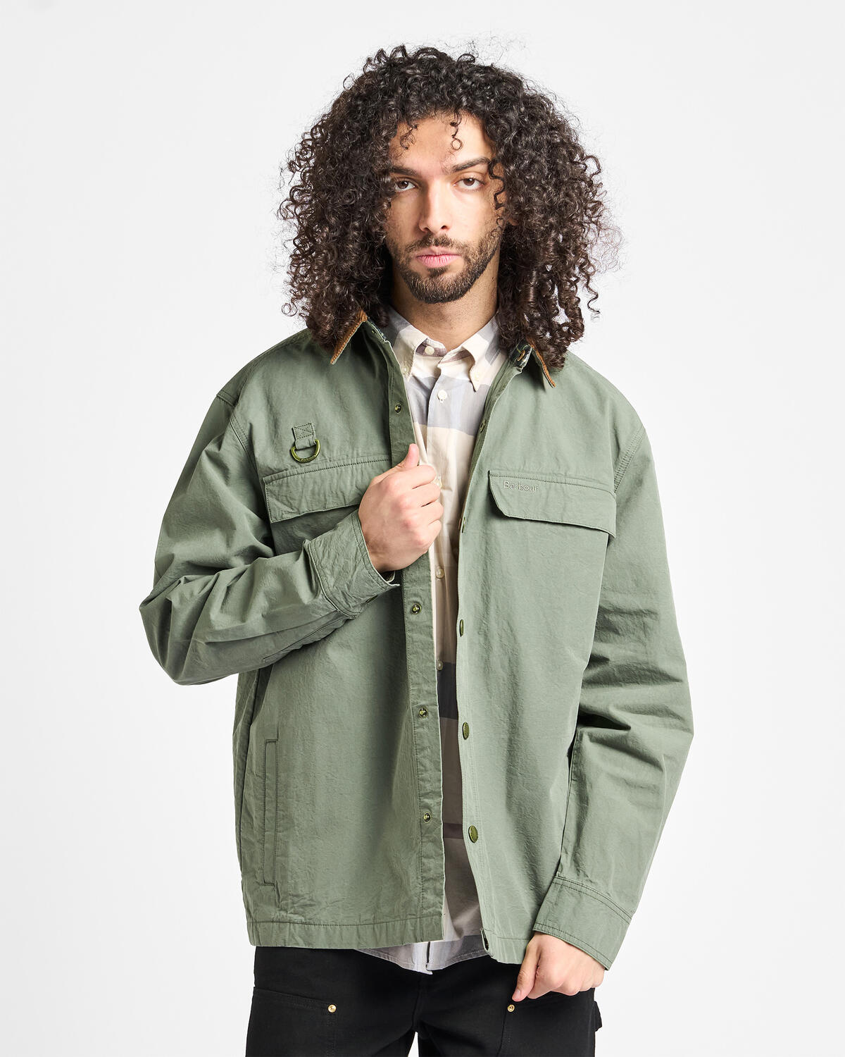 Barbour Spey Poplin Overshirt | MOS0460OL52 | AFEW STORE